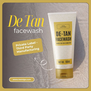 Nouveau gel nettoyant visage DE-TAN élimine le bronzage et les taches brunes, éclaircit, nettoie en profondeur les peaux ternes/lassées, unifie le teint - Product Image 5