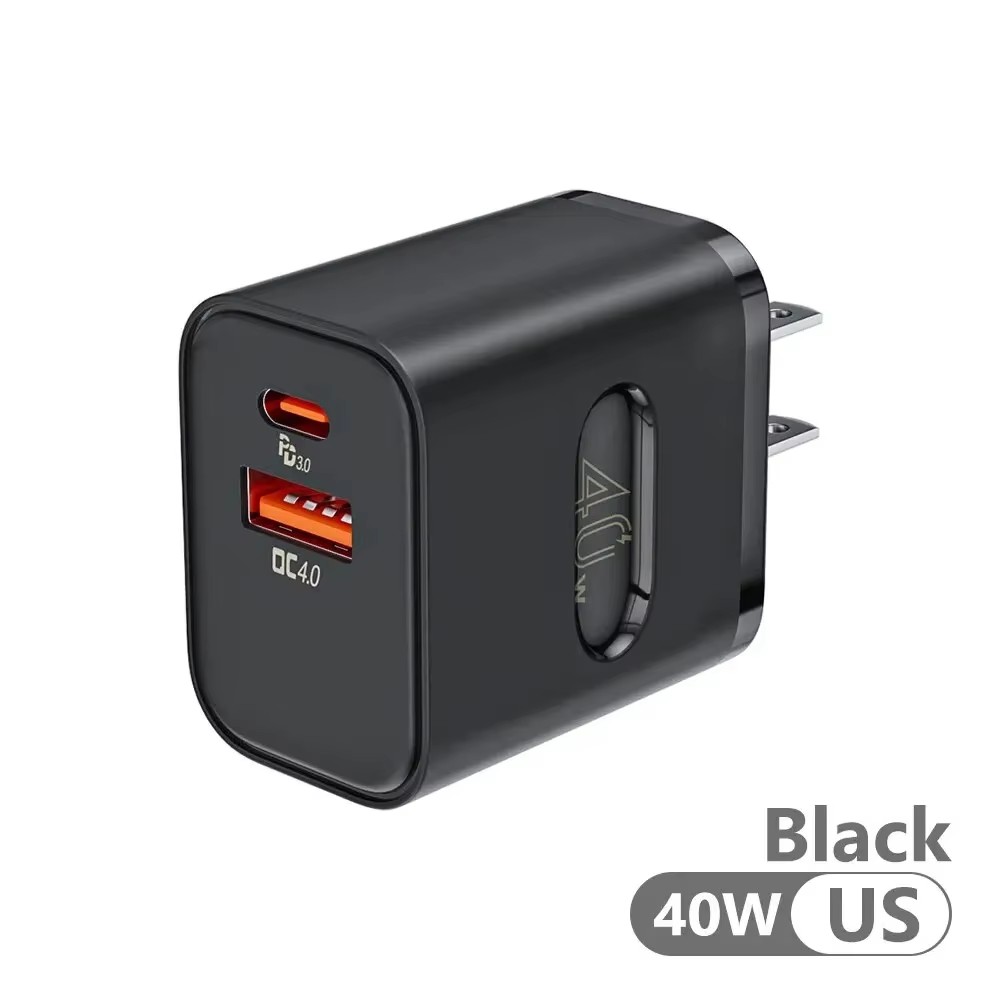 Chargeur noir-us