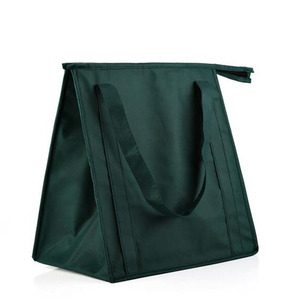 Bolsa Térmica Reutilizable para Compras y <span class=keywords><strong>Almuerzo</strong></span>, con Logotipo Personalizado, Ecológica, de Tela No Tejida, Aislante, Impermeable, con Cierre, Color y Tamaño Personalizables - Product Image 2