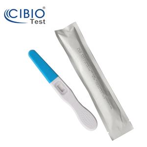 Test en une étape Ultra-sensible Détecte le <span class=keywords><strong>HCG</strong></span> à un niveau de concentration de 10 mIU/ml - Product Image 1