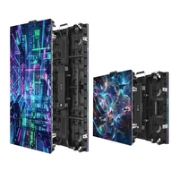 Écran LED modulaire portable pour événements en direct en extérieur et en intérieur, location de scène, panneaux d'affichage LED muraux