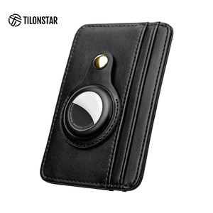 TILONSTAR TWM145 Minimalista Slimline Pocket Hombres RFID Bloqueo Crédito Cuero Tarjetero Cartera para Air Tag - Product Image 4
