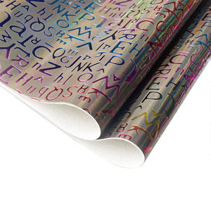 थोक 0.7mm दर्पण सतह अंग्रेजी वर्णमाला पु अशुद्ध सिंथेटिक चमड़े - Product Image 5