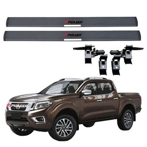 Pijakan Samping Berbahan Aluminium Alloy Khusus untuk <span class=keywords><strong>NISSAN</strong></span> <span class=keywords><strong>NAVARA</strong></span> NP300, Dirancang Khusus untuk Pikap Listrik - Product Image 1