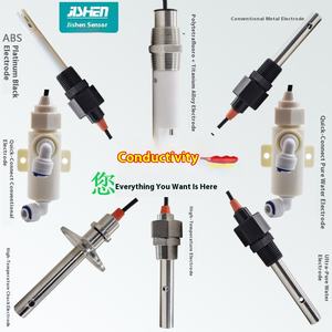Jishen OEM personnalisable 0.1/1.0/10.0 PH mètre EC/TDS conductivité électrode capteur platine noir en ligne pour Instruments de <span class=keywords><strong>Test</strong></span> - Product Image 6