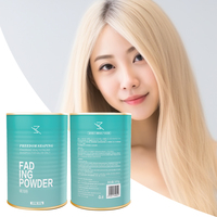 Meilleure qualité SHUJI Salon professionnel utiliser poudre de blanchiment des cheveux éclaircissant sans ammoniaque pour cheveux foncés 9 + sans poussière