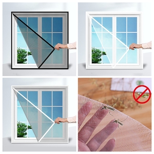 Mosquitera de fibra de vidrio <span class=keywords><strong>para</strong></span> puerta, mosquitera magnética <span class=keywords><strong>para</strong></span> ventana - Product Image 6