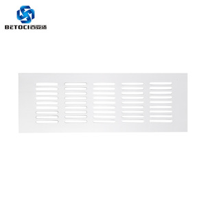 Betoci Aluminum Alloy Ventilation Cover Rectangle 50 60 80 100 150 200mm Cabinet Door Louver Heat Dissipation - Product Image 2
