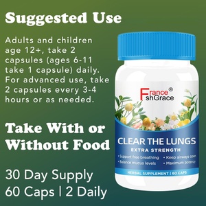 Extracto de Plantas para Pulmones Claros de Alta Calidad, 60 Cápsulas, Apoya la Función Inmunológica, Salud para Mujeres y Hombres, Suplemento para Pulmones Claros - Product Image 4