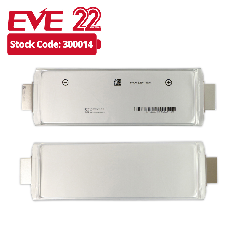 EVE D21 50,5 Ah 3,7 V Soft Pack UN38.3 Новый энергетический электромобиль 7,4 v литий-полимерный аккумулятор