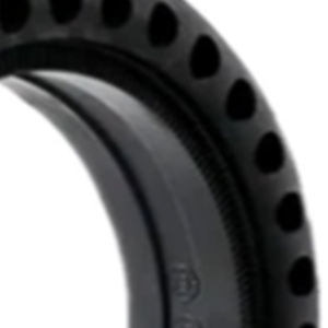 Rueda Sólida Nedong de Material de Goma de Alta Densidad en Varios Colores (Negro, Rojo, Azul, Amarillo) - Product Image 6