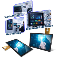 Module d'affichage tactile LCD 15,6 pouces, panneau tactile capacitif USB avec carte de commande pour équipement HMI industriel