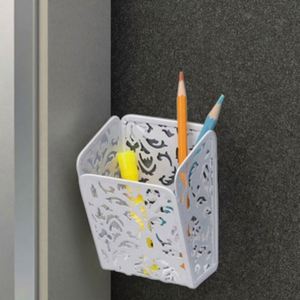 Organizador Magnético de Pared para Oficina y Hogar, Porta Lápices de Malla Metálica Negra, en Oferta - Product Image 3