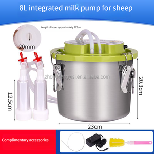 Nouvelle machine à traire à chargement pulsé en acier inoxydable de grande capacité (8L, 12L, 16L) pour bovins et ovins - Product Image 3