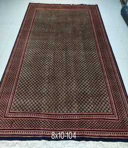 Handmade Luxury Wool Area Rug Hand Knotted Non Slip <b>Floor</b> Covering for Living Room Bedroom Office Interior Decor - Product Image 1
