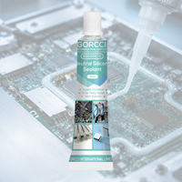 50ml Perekat Silikon Netral Berbasis Alkohol Tahan Cuaca untuk Perakitan PCB Perlindungan Komponen Listrik