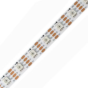 60 LED/<span class=keywords><strong>M</strong></span> 5V RGB SMD5050 Smart IC HD108 65536 Stufen Schnellere Übertragung Digital Programmierbarer Adressierbarer Flexibler LED-Streifen - Product Image 1