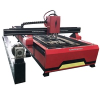30mm de espesor de placa de acero cortador de plasma cnc y de la llama del cnc de la máquina de corte