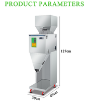 Máquina Automática de Llenado de Botellas para Granos, Semillas, Frijoles, Té, Partículas y Polvo, de 10-999g, Novedades