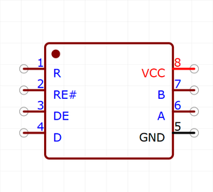 วงจรรวม SN75176BDR คุณภาพสูง อินเทอร์เฟซ IC RS-485/RS-422 SOIC-8 สำหรับเครือข่ายและอินเทอร์เฟซ - Product Image 5