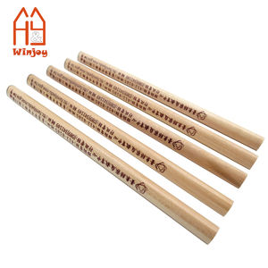 <span class=keywords><strong>Crayon</strong></span> à mine HB de 1cm de diamètre en bois naturel pour les enfants - Product Image 6