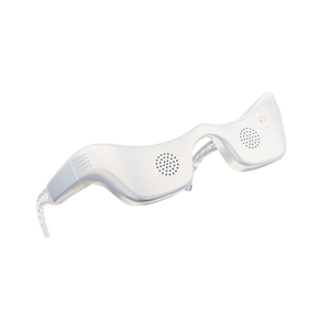 Masajeador de ojos eléctrico frío y caliente para bolsas de ojos que alivian las ojeras Dispositivo de protección ocular con luz de siete colores Masajeador importado - Product Image 1