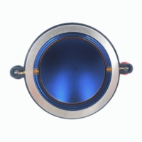 Haute qualité titane diaphragme pièces Audio haut-parleur Kits 72.2mm klaxon Tweeter bobine vocale en plastique prix inférieur bonne qualité Audio