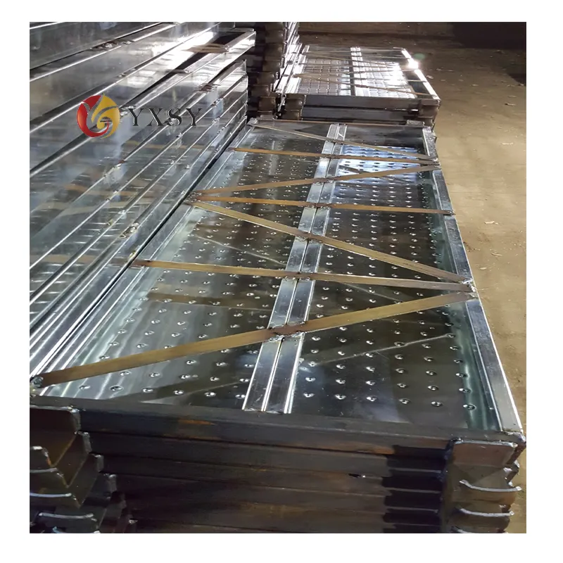 Échafaudage de planche d'acier d'immersion à chaud d'acier inoxydable bon marché d'usine de Hebei