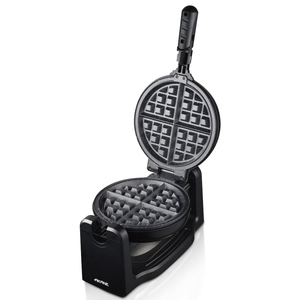 AKANE 1200W <b>Waffle</b> Maker Rotating Double Sided Non Stick <b>Machine</b> for Crispy Golden <b>Waffles</b> With Uniform Heat and Easy Cleaning W - Product Image 3