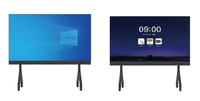 Téléviseur intelligent LED COB Ultra HD 2K/4K, son surround stéréo immersif, écran interactif, montage mural