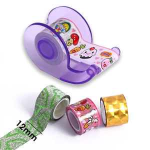 ชุดเทปกาวตกแต่งลายฟอสก้า 8 แบบ พร้อมกล่องใส่เทป 3 ชิ้น สำหรับงานฝีมือและของขวัญ - Product Image 2