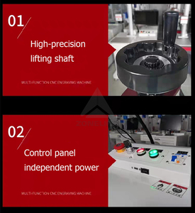 20w 30w 50w 60w 80w 100w Machines de gravure de marquage laser à fibre Marque de profondeur Métal Pierre Acier inoxydable Coupe Laiton Al Bijoux - Product Image 4