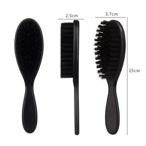 Peines Profesionales para Barba y Bigote para Hombre con Cepillo de Nylon para Desvanecer el Color y Peine para Limpiar el Cuello, para Corte de Pelo y Limpieza Facial - Product Image 2
