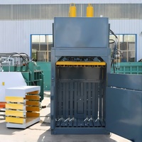 Presse à balles semi-automatique carrée 2025, 10-100T, hydraulique verticale, pneus, aluminium, canettes, plastique, papier, compacteur vertical de déchets
