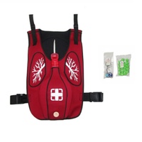 Chaleco de Entrenamiento para la Maniobra de Heimlich Infantil, Simulador Pediátrico de Primeros Auxilios para Asfixia