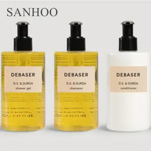SANHOO – ensemble complet de luxe Gel douche shampoing, vente en gros, équipement de chambre Portable pour hôtel