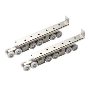 Großhandel Moderne Aluminiumlegierung Geräuschlose Schiebetür-Laufrollen & Schienensystem für Hotel- und Küchengebrauch - Product Image 3