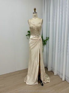 MB40163 <span class=keywords><strong>Robe</strong></span> de soirée élégante dos nu à sequins en satin de luxe pour demoiselles <span class=keywords><strong>d</strong></span>'<span class=keywords><strong>honneur</strong></span> - Product Image 3