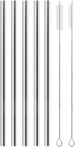 High Quality Food Grade Stainless Steel Reusable <b>Drinking</b> Metal <b>Straws</b> - Product Image 1