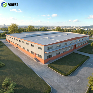 Fabricación OEM al por mayor de estructuras de almacén para minería, complejo de edificios ignífugos Q235, procesamiento de vigas H resistentes al viento para agricultura - Product Image 1