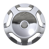 Jantes en alliage forgé JG Factory sur mesure, modèle One Piece 6061-T6, finition chrome miroir, entièrement recouvertes, 6 découpes, style rétro pour modification de SUV