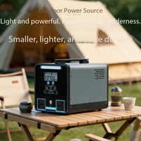 En stock, Onduleur solaire portable d'extérieur transfrontalier 600W grande capacité pour la maison et le camping