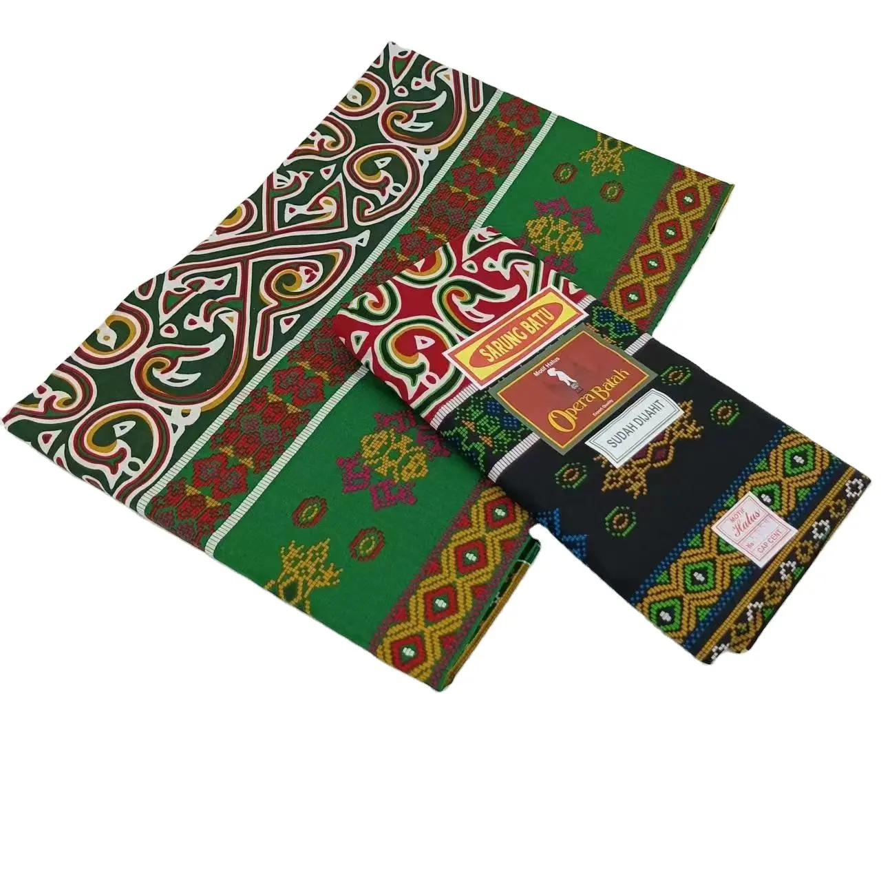 Fabricante direto de tecido sarongue com estampa personalizada de poliéster e microfibra, sarung batik da Indonésia, Filipinas