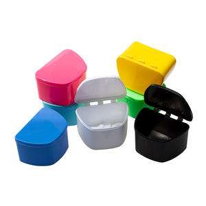 <b>Toothbrush</b> <b>Case</b> for Dental Use Trapezoidal Brush Braces Retainer <b>Case</b> Denture Prosthesis <b>Case</b> Instrument Bag for Braces Remover - Product Image 1