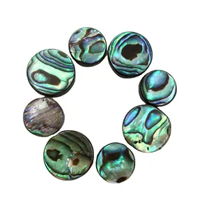 12mm runde Abalone Shell Cabochons für die Schmucke in stellung