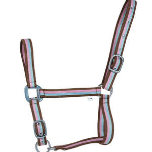 Halter de caballo de nailon ajustable de primera calidad con Herrajes de metal fuertes Ajuste cómodo duradero para montar, entrenar y acicalar - Product Image 5