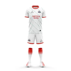 custom printing professional soccer wears uniforms set dye sublimation team training football wear soccer jerseys