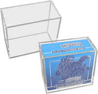 Étui de présentation en acrylique haute transparence 98% anti-UV 8 mm pour Pokémon TCG 30th Anniversary ETB Elite Trainer Box