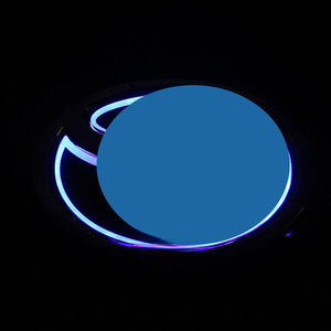 สติกเกอร์ติดตราไฟรถยนต์4D แบบเรืองแสง5D ป้ายไฟ LED ด้านหลังสำหรับ Prado Corolla <span class=keywords><strong>Yaris</strong></span> Landcruiser - Product Image 4