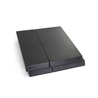 Boîtier de Remplacement Haut et Bas pour Console PS4 Slim CUH-2000 avec Tournevis - Noir